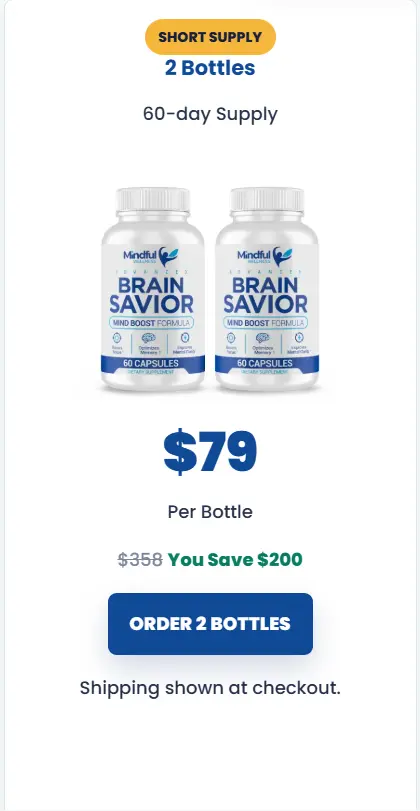 Brain Savior one bottle